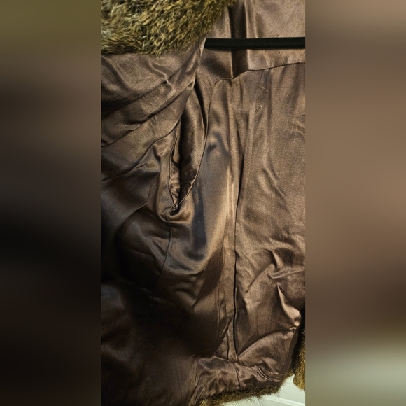 Vintage Fur Jacket Brown Fur Coat - Picture 10 of 16